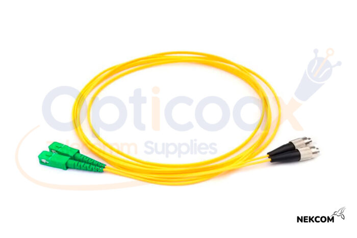 Patch Cord FC / SC (APC) Monomodo Duplex (STD)