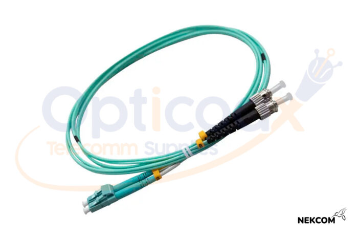 Patch Cord LC (UPC) / ST (UPC) Multimodo OM3 Duplex (STD)