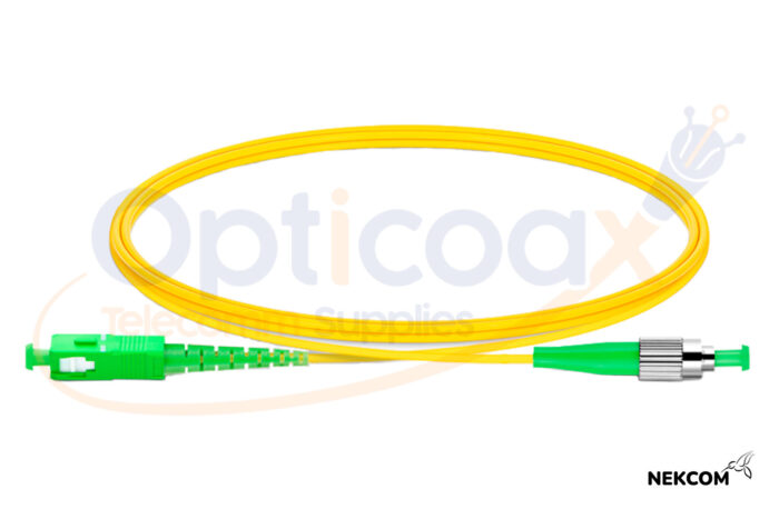 Patch Cord FC (APC) / SC (APC) Monomodo Simplex (STD)