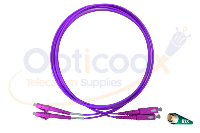 Patch Cord SC (UPC) / LC (UPC) Multimodo OM4 Duplex (STD) - Imagen 2