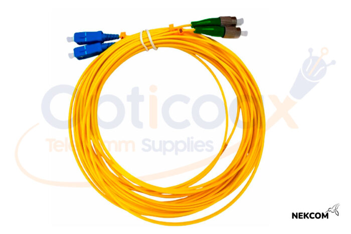 Patch Cord FC (APC) / SC Monomodo Duplex (STD)