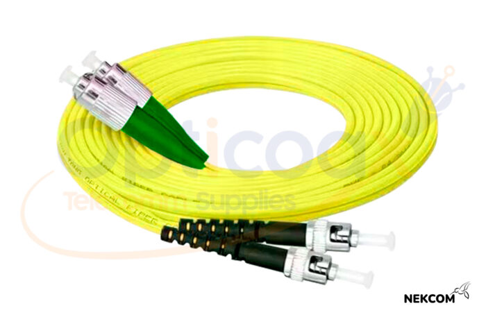 Patch Cord ST / FC (APC) Monomodo Duplex (STD)