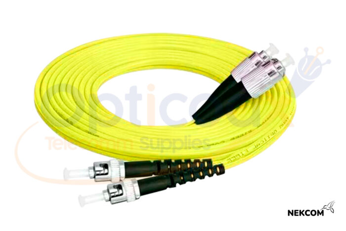 Patch Cord ST / FC (UPC) Monomodo Duplex (STD)