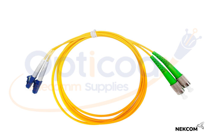 Patch Cord FC (APC) / LC Monomodo Duplex (STD)