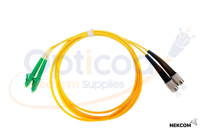 Patch Cord LC (APC) / FC Monomodo Duplex (STD)