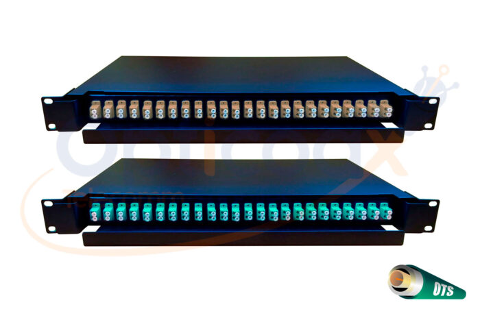 1.2 BANDEJA DE FIBRA OPTICA CON ADAPTADORES LC MULTIMODO