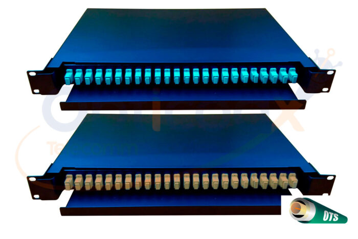 2.2 BANDEJA DE FIBRA OPTICA CON ADAPTADORES SC MULTIMODO