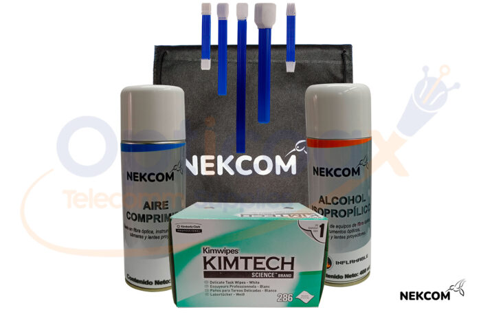 KIT DE LIMPIEZA FIBRA ÓPTICA BÁSICO