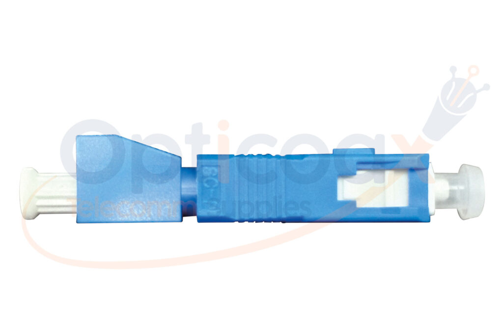 Adaptador LC (UPC) Hembra / SC (UPC) Macho - OPTICOAX