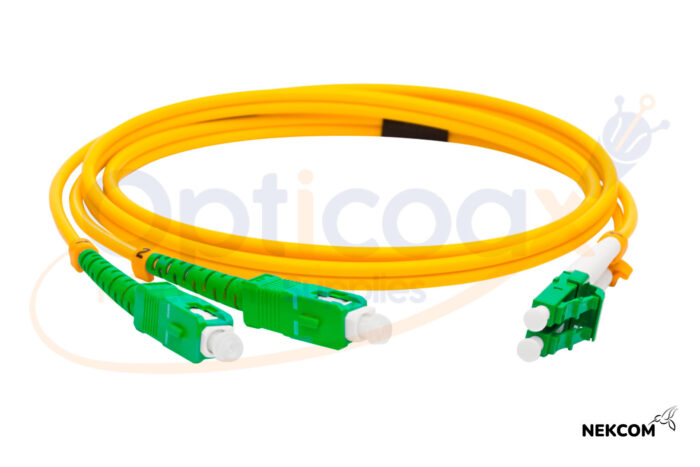 Patch Cord LC (APC) / SC (APC) Monomodo Duplex (STD)