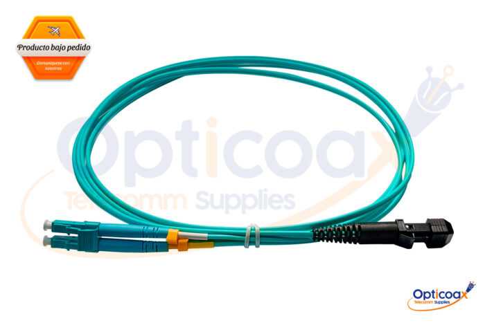 Patch Cord LC (UPC) / MTRJ Multimodo OM3 Duplex