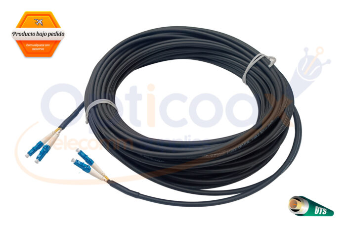 Fibra Óptica Monomodo Interior / Exterior LC/LC 2 Hilos (STD)