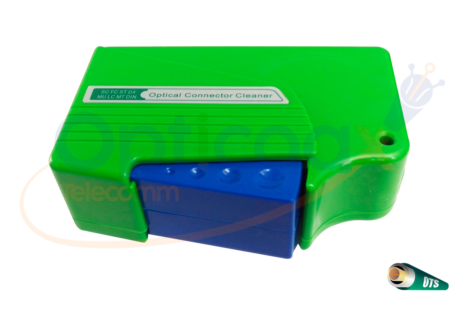Limpiador de conectores de fibra óptica tipo cassette