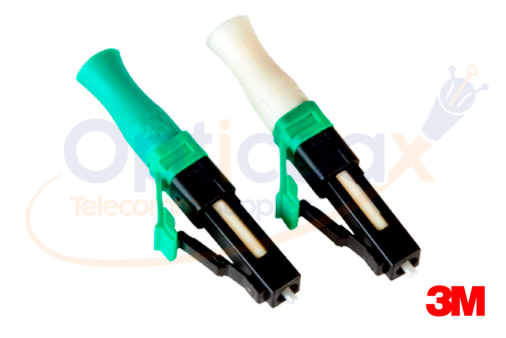 Conector Fibra Óptica LC (APC) Monomodo Simplex 3M - OPTICOAX