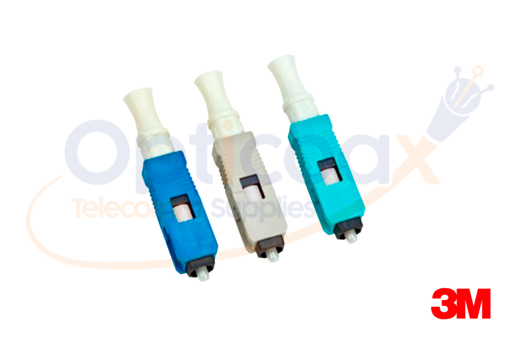 Conector Fibra Óptica SC (UPC) Monomodo Simplex 3M - OPTICOAX